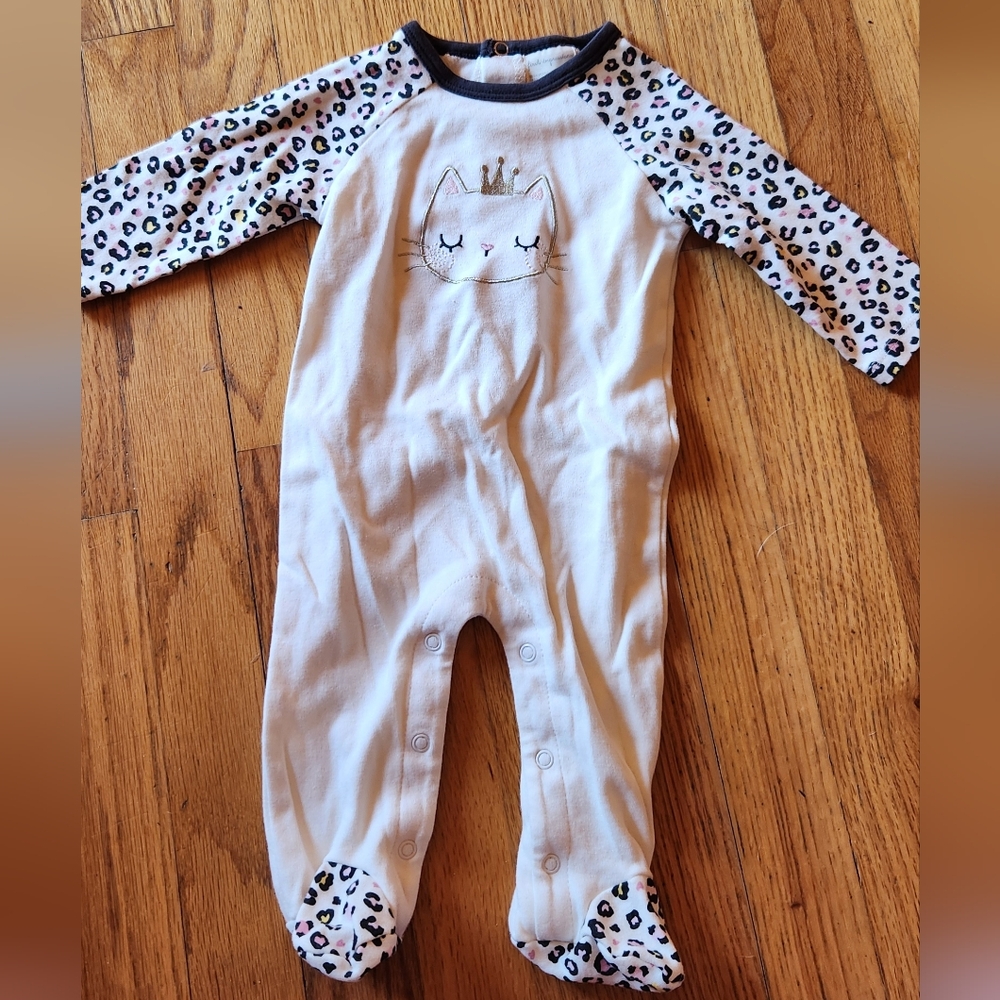 Princess kitty long sleeve onesie